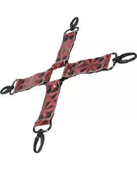 BEGME - Red Edition Premium Vegan Leder Schweinekrawatte
