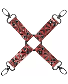 BEGME - Red Edition Premium Vegan Leder Schweinekrawatte