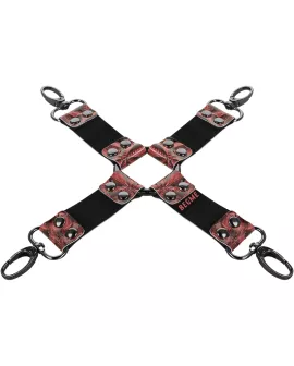 BEGME - Red Edition Premium Vegan Leder Schweinekrawatte