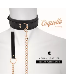 Coquette Chic Desire - Fantasy-Halskette aus veganem Leder