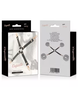 Coquette Chic Desire - Fantasy Hog Tie Veganes Leder
