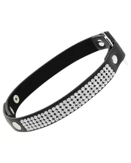 COQUETTE CHIC DESIRE - VEGANES LEDER-HALSBAND MIT HERZ