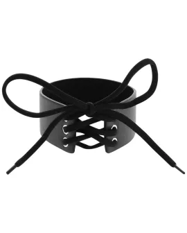 Coquette Chic Desire - Veganes Leder-Halsband