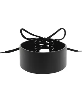 Coquette Chic Desire - Veganes Leder-Halsband