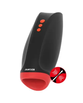 JAMYJOB - NOVAX MASTURBATOR MIT VIBRATION UND KOMPRESSION
