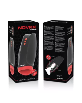 JAMYJOB - NOVAX MASTURBATOR MIT VIBRATION UND KOMPRESSION
