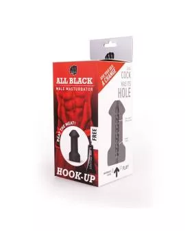 ALL BLACK - MASTURBATOR-ANSCHLUSS