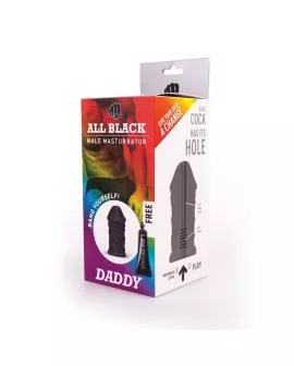 ALL BLACK - MASTURBATOR DADDY