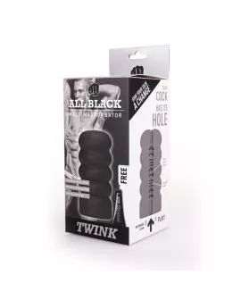 ALL BLACK - MASTURBATOR TWINK
