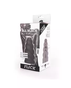 All Black Masturbator-Flick - Intensiver Erotik-Masturbator