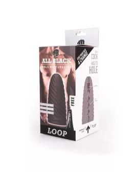 ALL BLACK - MASTURBATOR-LOOP-MODELL 1