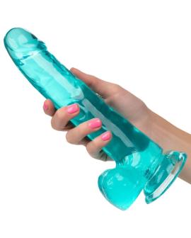 Calexotics - Größe Königin-Dildo Blau 20.3 cm