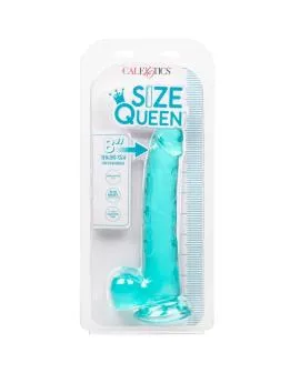 Calexotics - Größe Königin-Dildo Blau 20.3 cm