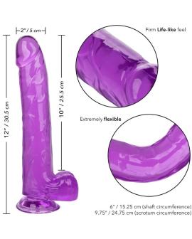 Calexotics Größe Königin-Dildo Lila 25,5 cm