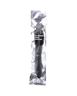 ALL BLACK - PERLENDUSCHE ANAL SILIKON 27 CM