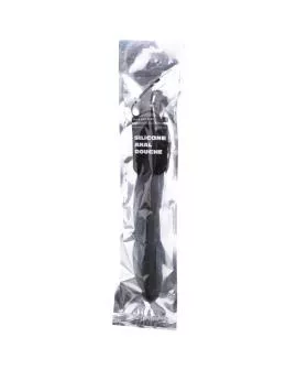 ALL BLACK - PERLENDUSCHE ANAL SILIKON 27 CM