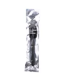 ALL BLACK - MEGA RIPPLE SHOWER ANAL SILIKON 28,5 CM