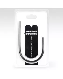 ALL BLACK - 6 MM HARNRÖHRENSONDE AUS SILIKON