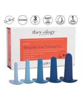 CALEXOTICS - TRAGBARES ANAL-TRAININGSSET 5 TEILIG