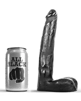 ALL BLACK - REALISTISCHER DILDO 21 CM