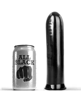 ALL BLACK - DILDO SCHWARZ 19 CM