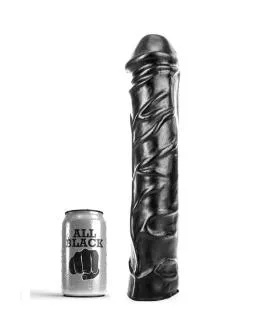 ALL BLACK - Riesiger Soft-Fisting-Dildo 32 cm