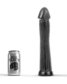 All Black Plug-Dildo 31 cm - Anal-Erotik-Toy