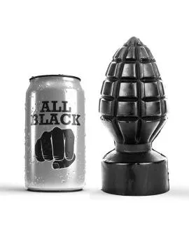 ALL BLACK - ANALSTECKER 14 CM
