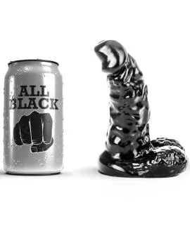 ALL BLACK - Schwarzer Dildo 13 cm für Erotik