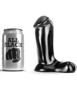 All Black Realistischer Dildo - 14 cm Länge