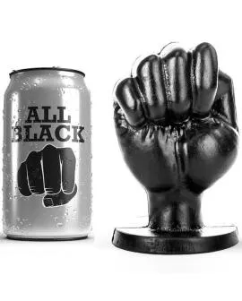 ALL BLACK - 13 cm Faust-Analplug Schwarz