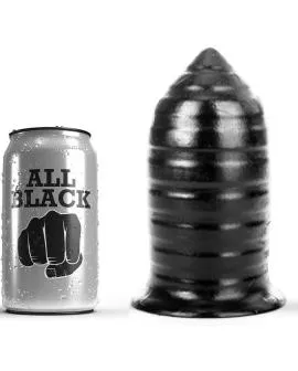 ALL BLACK - ANALPLUG 16 CM