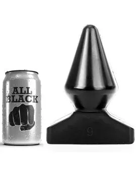 ALL BLACK - Analplug 18,5 cm Erotik Toy