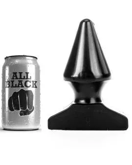ALL BLACK - Analplug 17 cm - Erotisches Analspielzeug