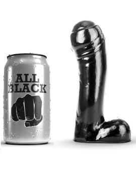 ALL BLACK - Schwarzer Dildo 15 cm für Erotik