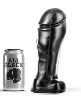 ALL BLACK - DONG 22 CM BREITER ZEHE