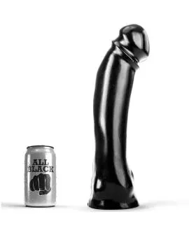 All Black Dong 33 cm - Großer Schwarzer Dildo