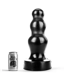 All Black - Großer Analstecker 38 cm für Erotik