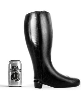ALL BLACK - Riesiger Weicher Fistingstiefel 31 cm