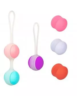 CALEXOTICS - SHE-OLOGY SET BOLAS KEGEL INTERCAMBIABLES