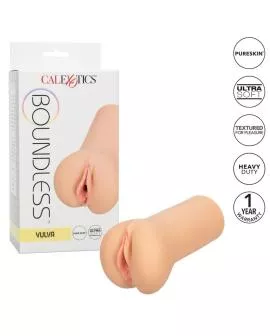 Calexotics Boundless Vulva Stroker - Helle Haut