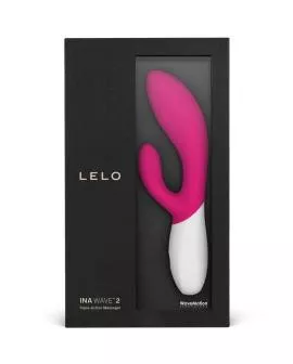 LELO INA Wave 2 Vibrator - Luxus Cerise
