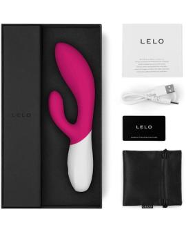 LELO INA Wave 2 Vibrator - Luxus Cerise