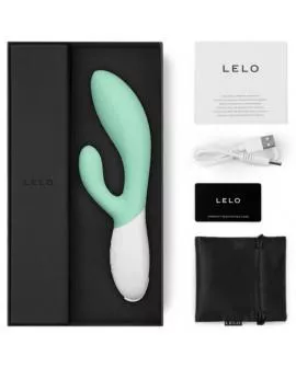 LELO - INA 3 GREEN RABBIT VIBRATOR LUXUS-ALGEN