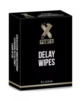 X POWER - DELAY WIPES 6 EINHEITEN