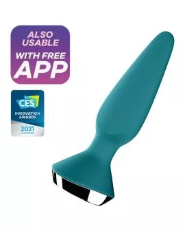 Satisfyer Plug Ilicious 1 - Grüner Plug Vibrator