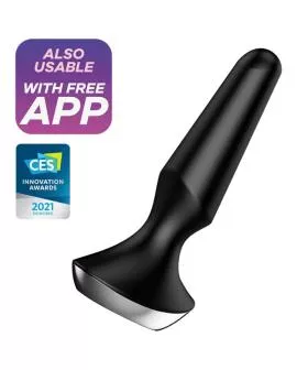 Satisfyer Plug Ilicious 2 - Anal Plug Vibrator Schwarz