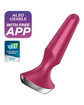 Satisfyer Plug Ilicious 2 - Plug Vibrator Beere