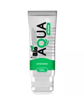 BIOAQUA - Gleitgel mit natürlichen Zutaten auf Wasserbasis 50 ml
