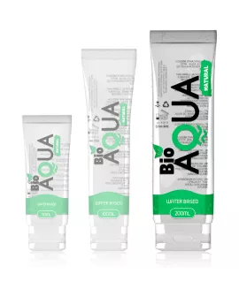 Bioaqua Gleitgel - Natürliche Zutaten Wasserbasis 200 ml